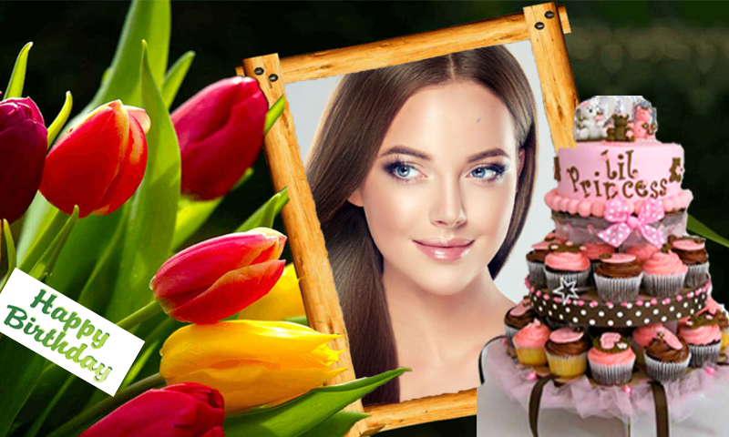 اسکرین شات 6 برنامه Happy birthday photo frame