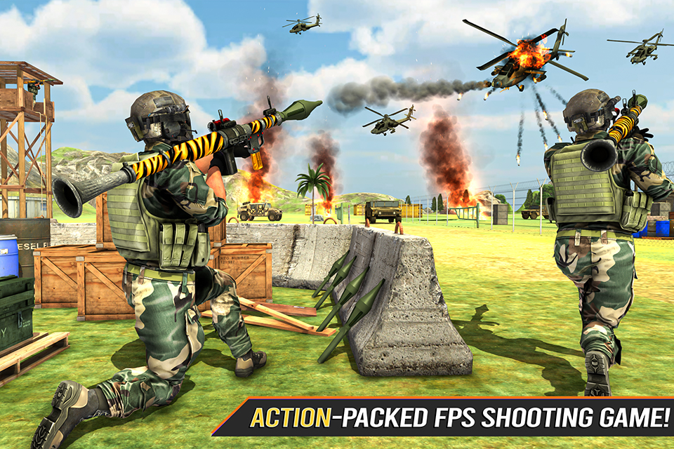 اسکرین شات 4 بازی Counter Terrorist Fps Shooting