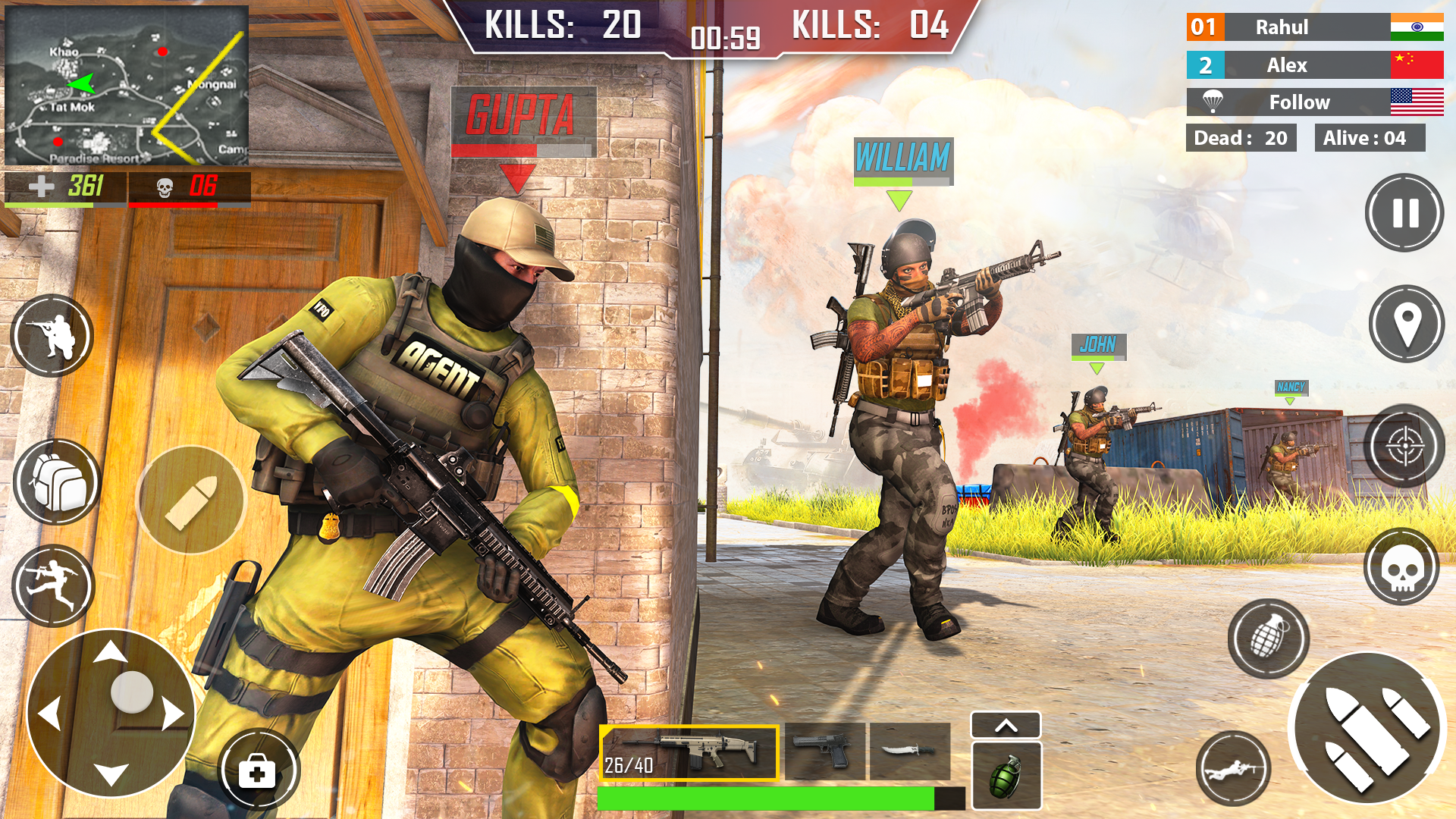 اسکرین شات 6 بازی Gun Games 3D: Banduk Wala Game