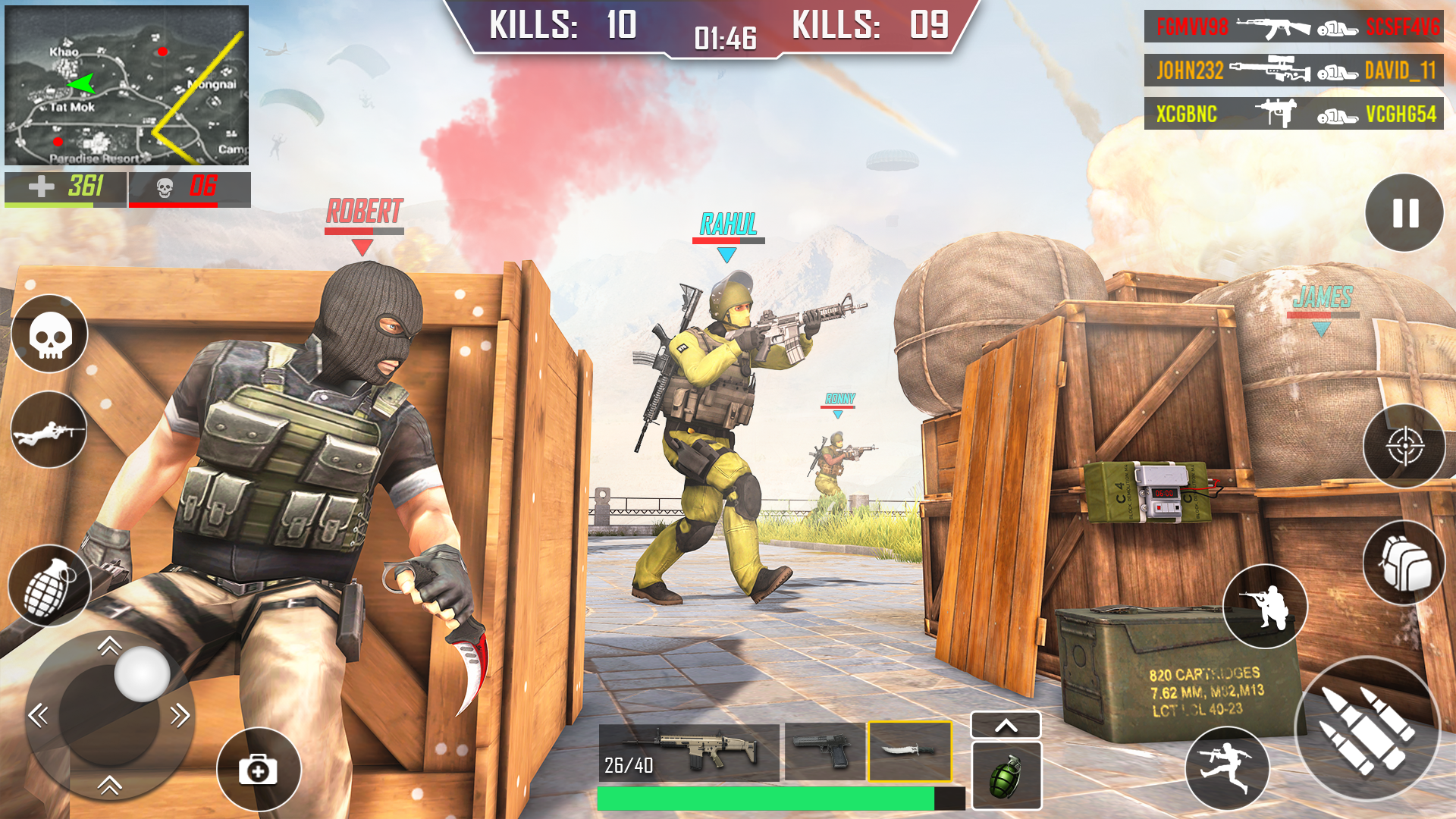 اسکرین شات 4 بازی Gun Games 3D: Banduk Wala Game