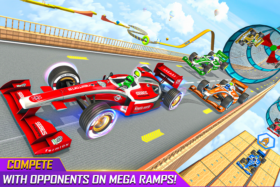 اسکرین شات 6 بازی Formula Car Stunt Racing