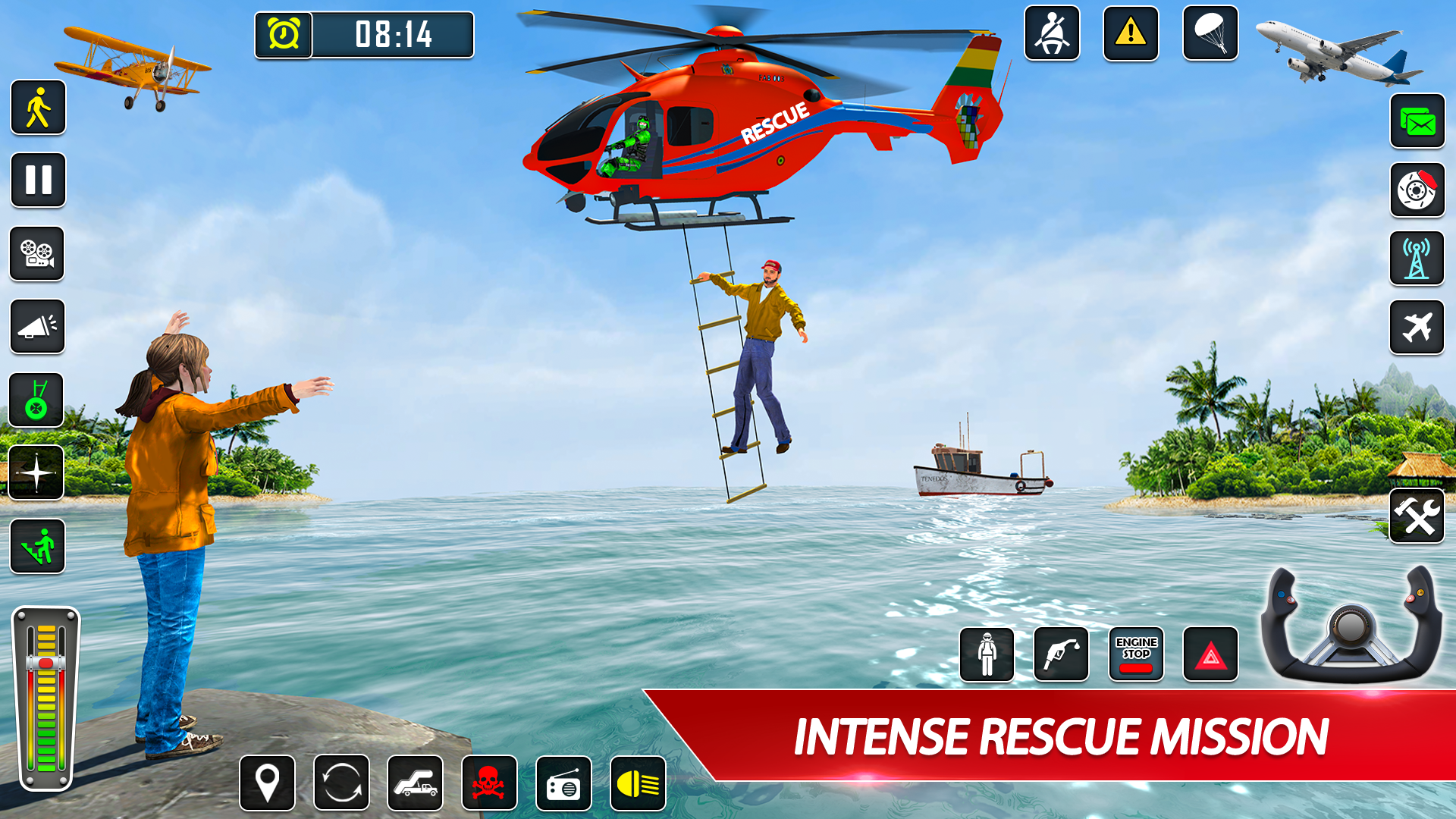 اسکرین شات 7 برنامه Airplane Pilot Simulator Game