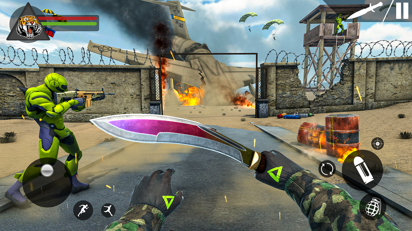 اسکرین شات 4 بازی Fps Robot Shooting Games 3D