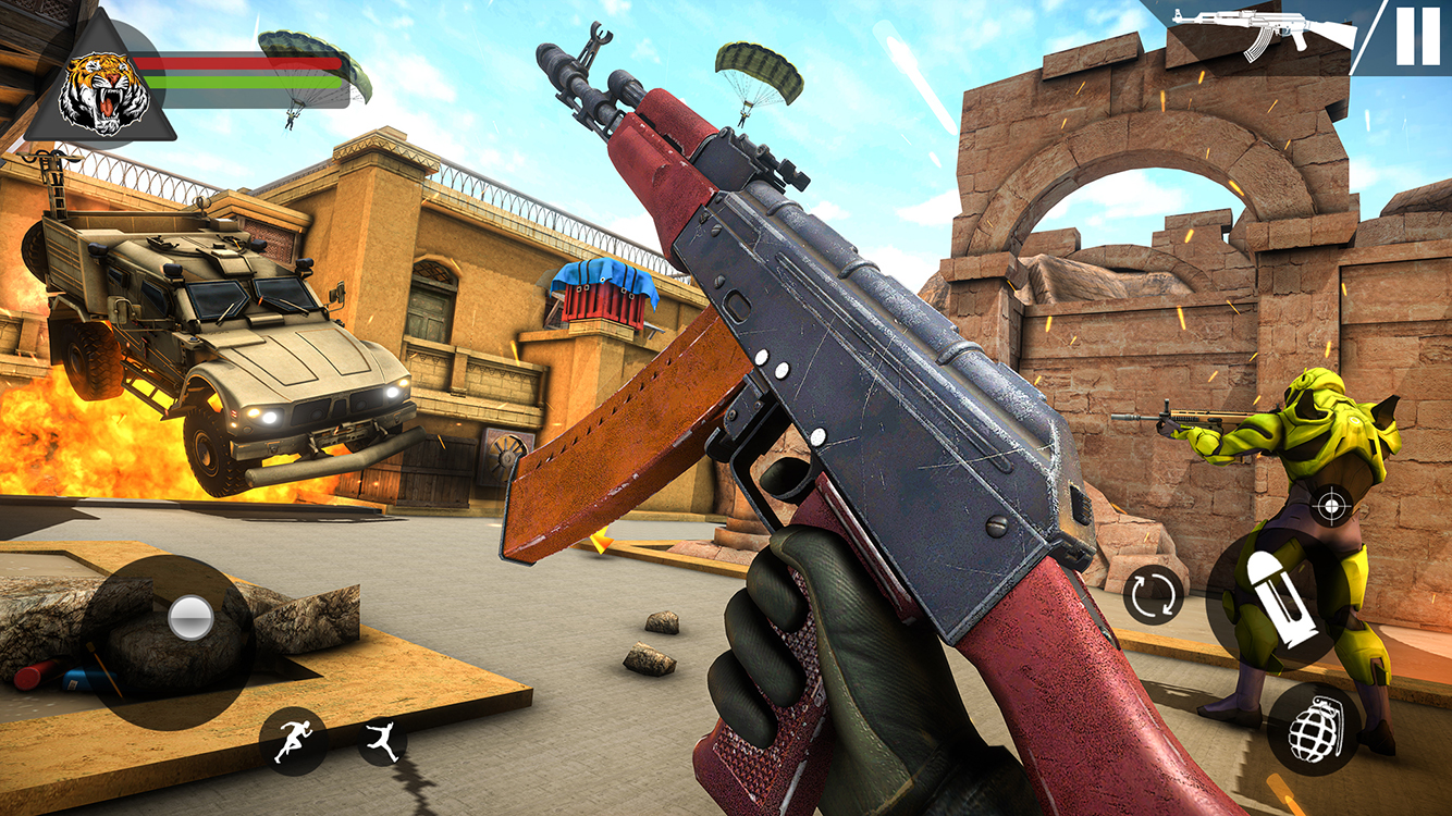 اسکرین شات 5 بازی Fps Robot Shooting Games 3D