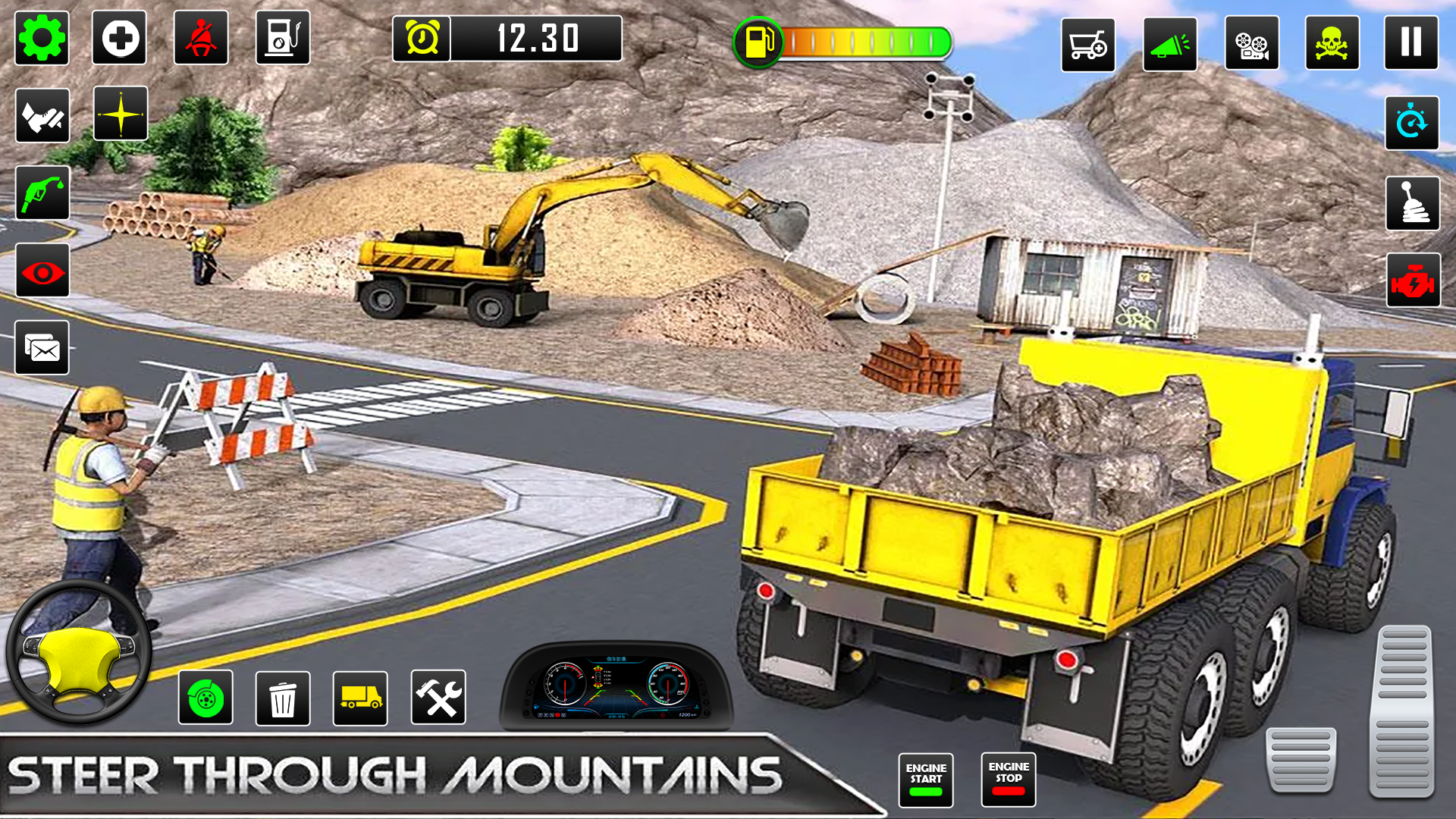 اسکرین شات 1 برنامه Truck Simulator: Truck Game