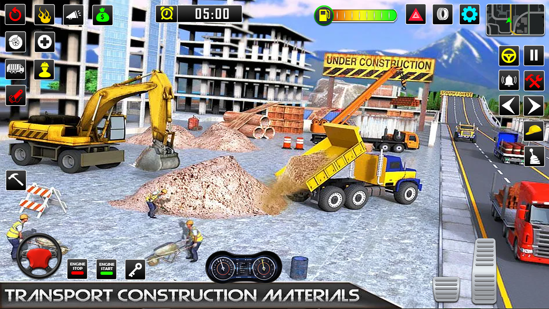 اسکرین شات 3 برنامه Truck Simulator: Truck Game