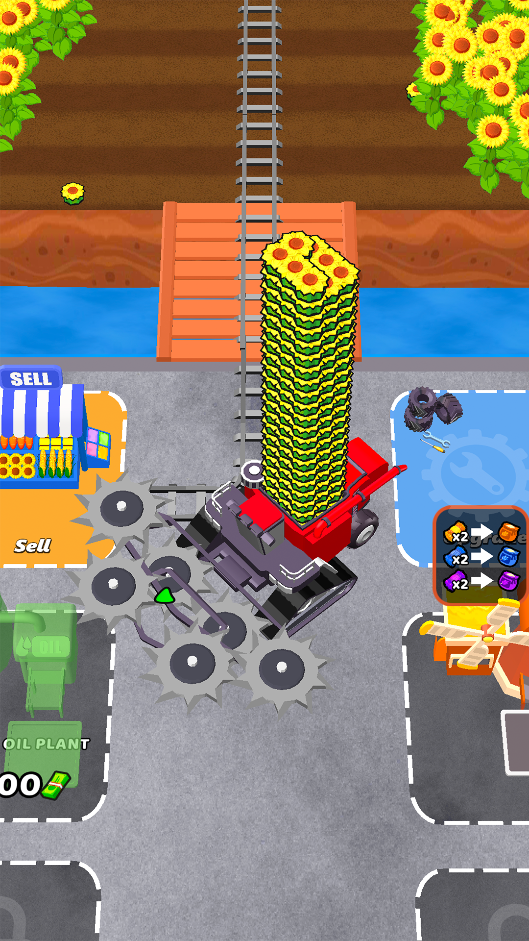 اسکرین شات 5 بازی Happy Harvester: Mowing Games