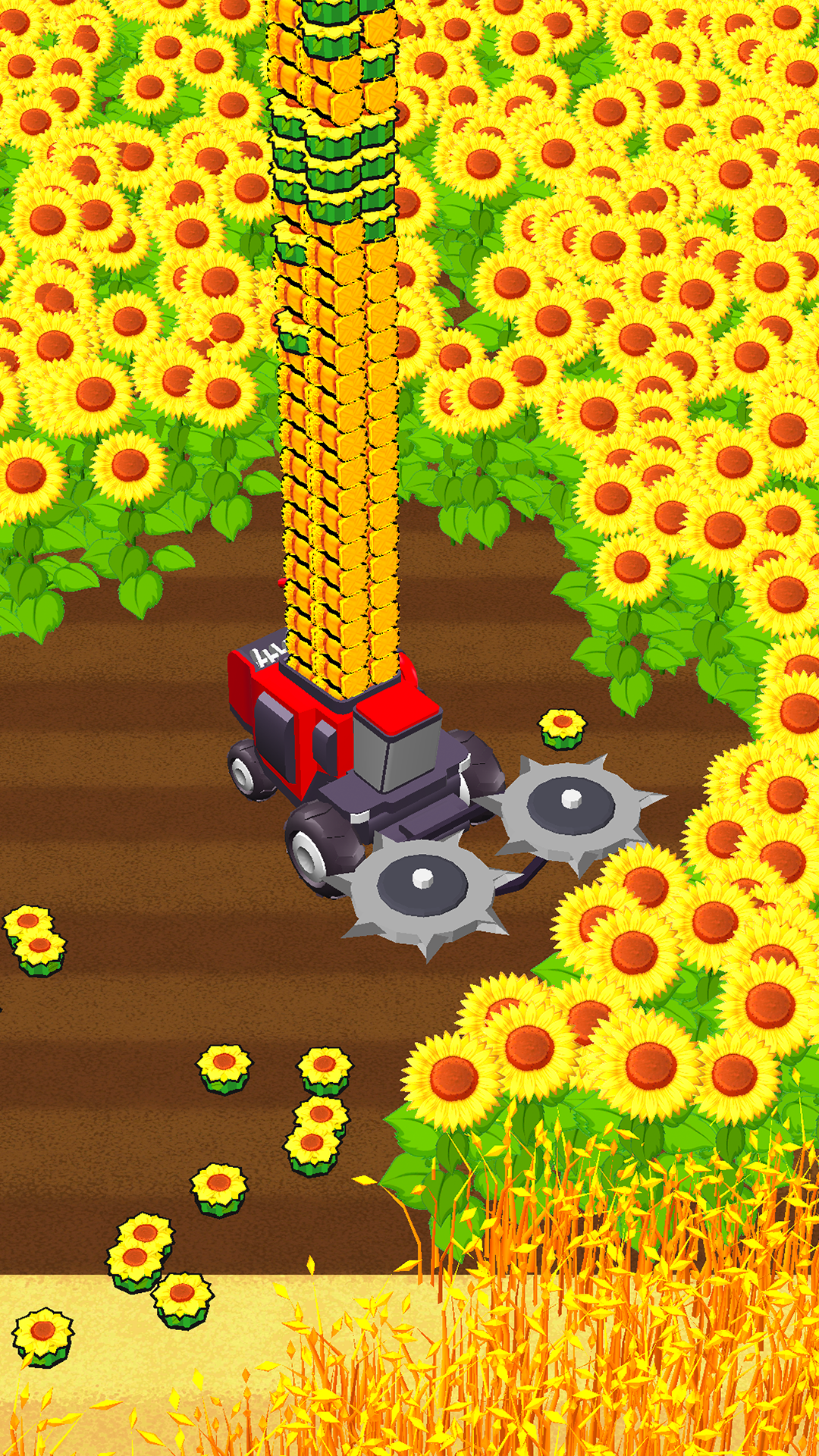 اسکرین شات 3 بازی Happy Harvester: Mowing Games
