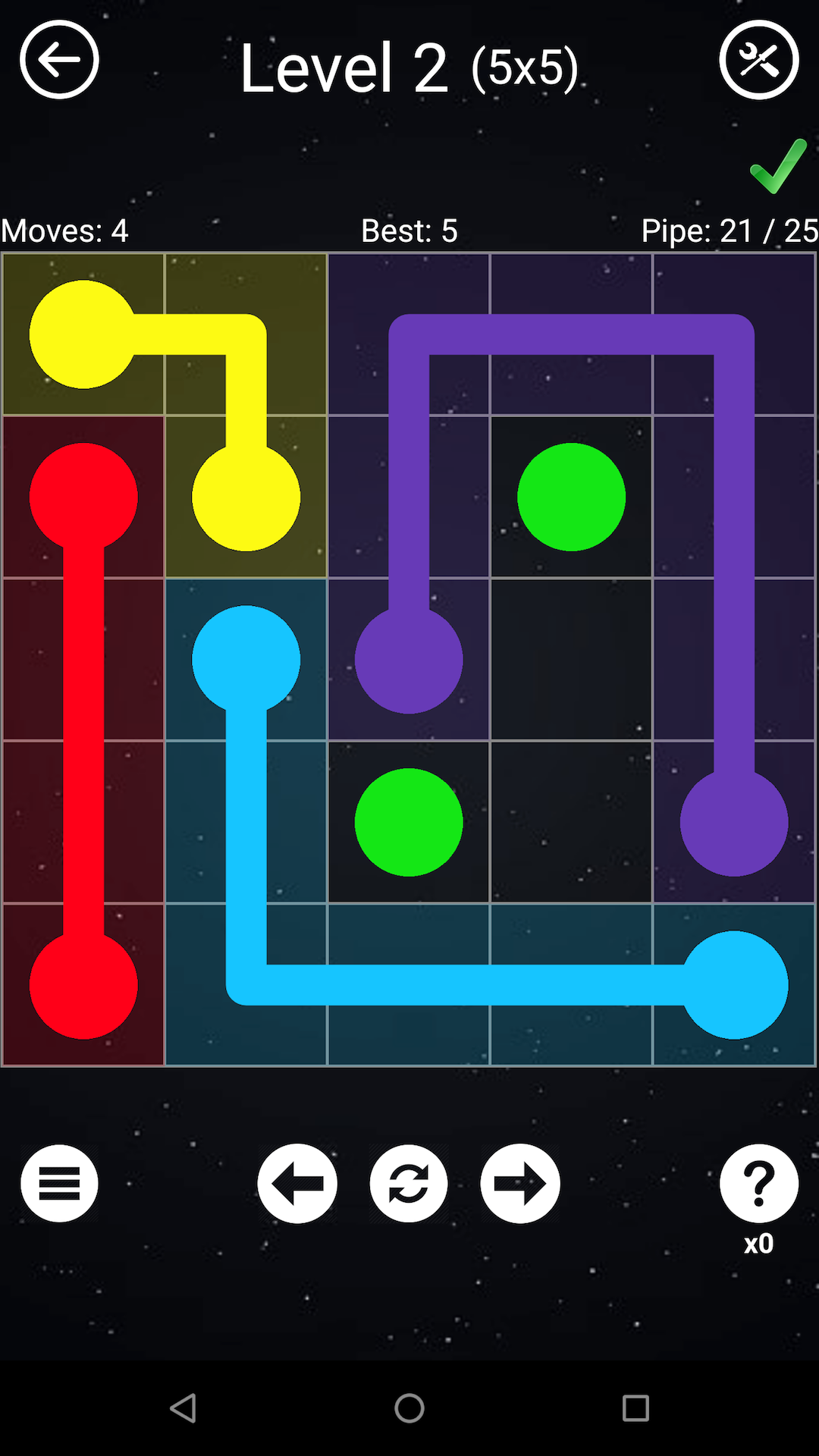 اسکرین شات 1 بازی Connect The Dots - Color Line