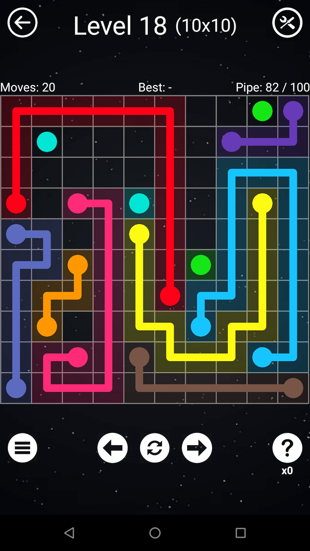 اسکرین شات 2 بازی Connect The Dots - Color Line
