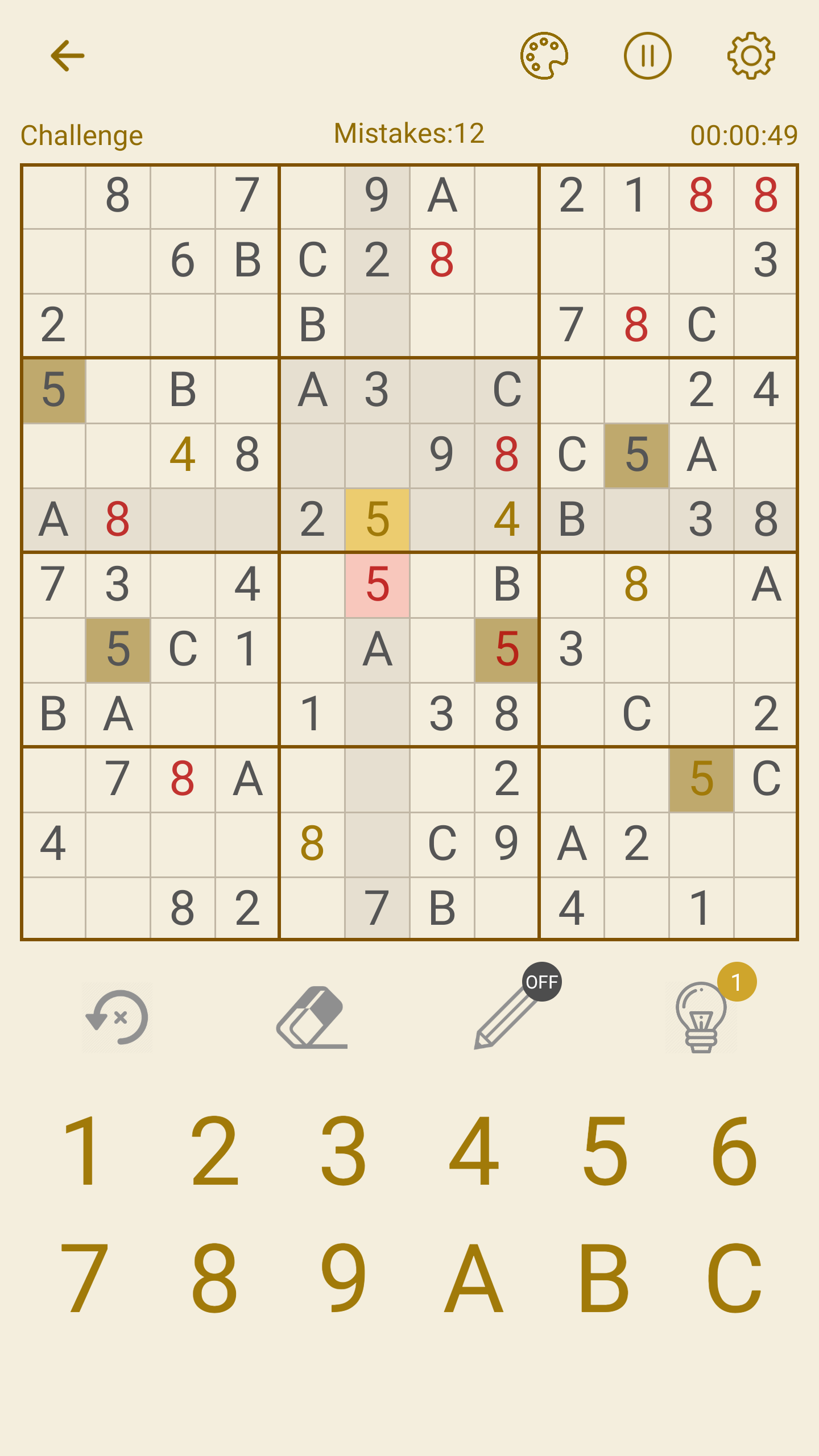 اسکرین شات 2 بازی Smart Sudoku - Number Puzzle