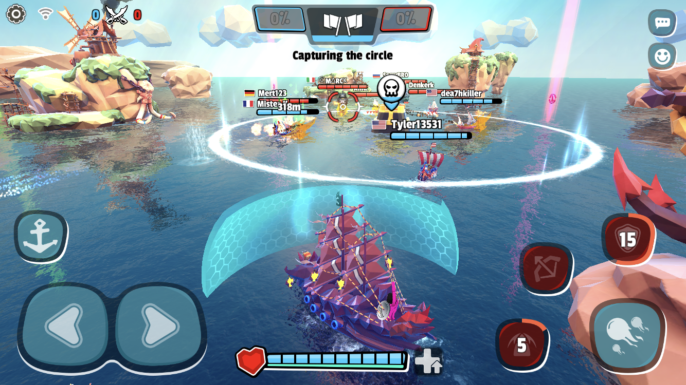 اسکرین شات 7 بازی Pirate Code - PVP Sea Battles