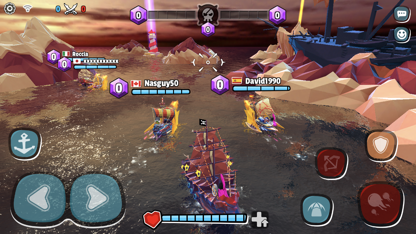 اسکرین شات 6 بازی Pirate Code - PVP Sea Battles