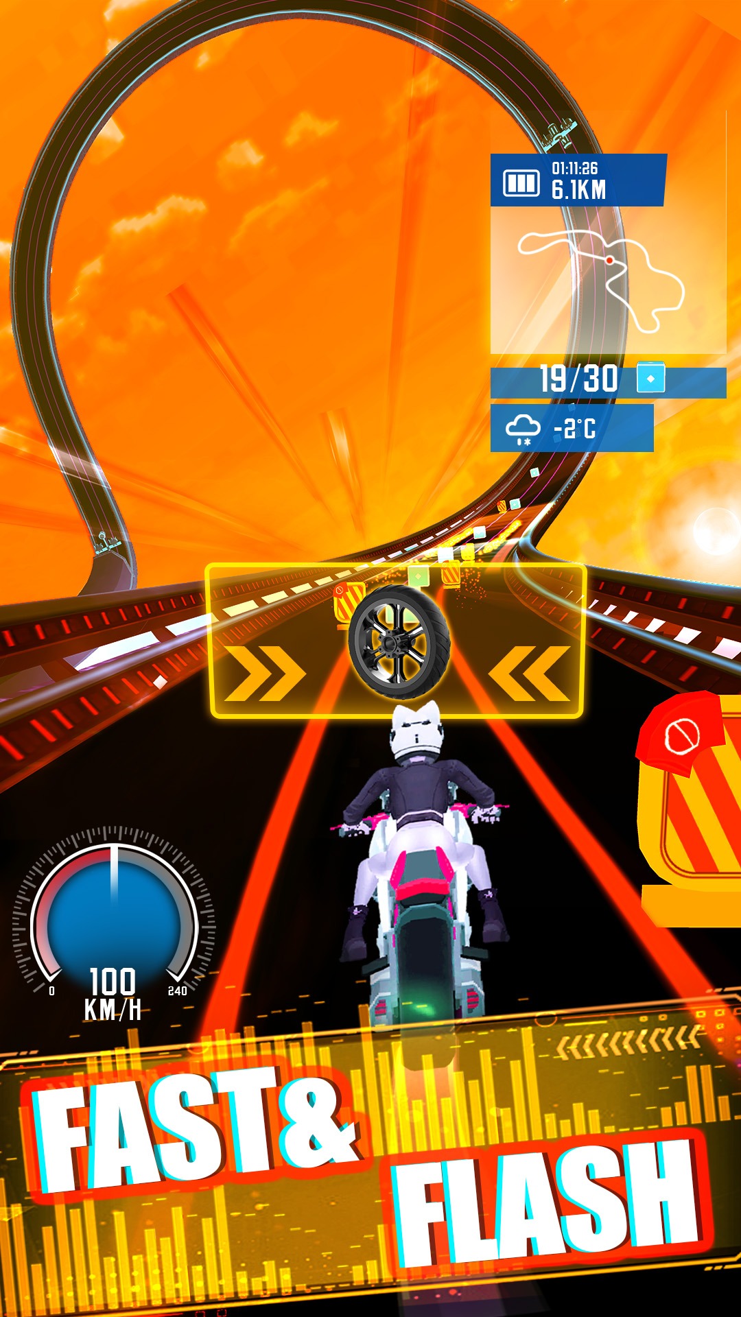 اسکرین شات 4 بازی Beat Music Racing: Motor&Racer