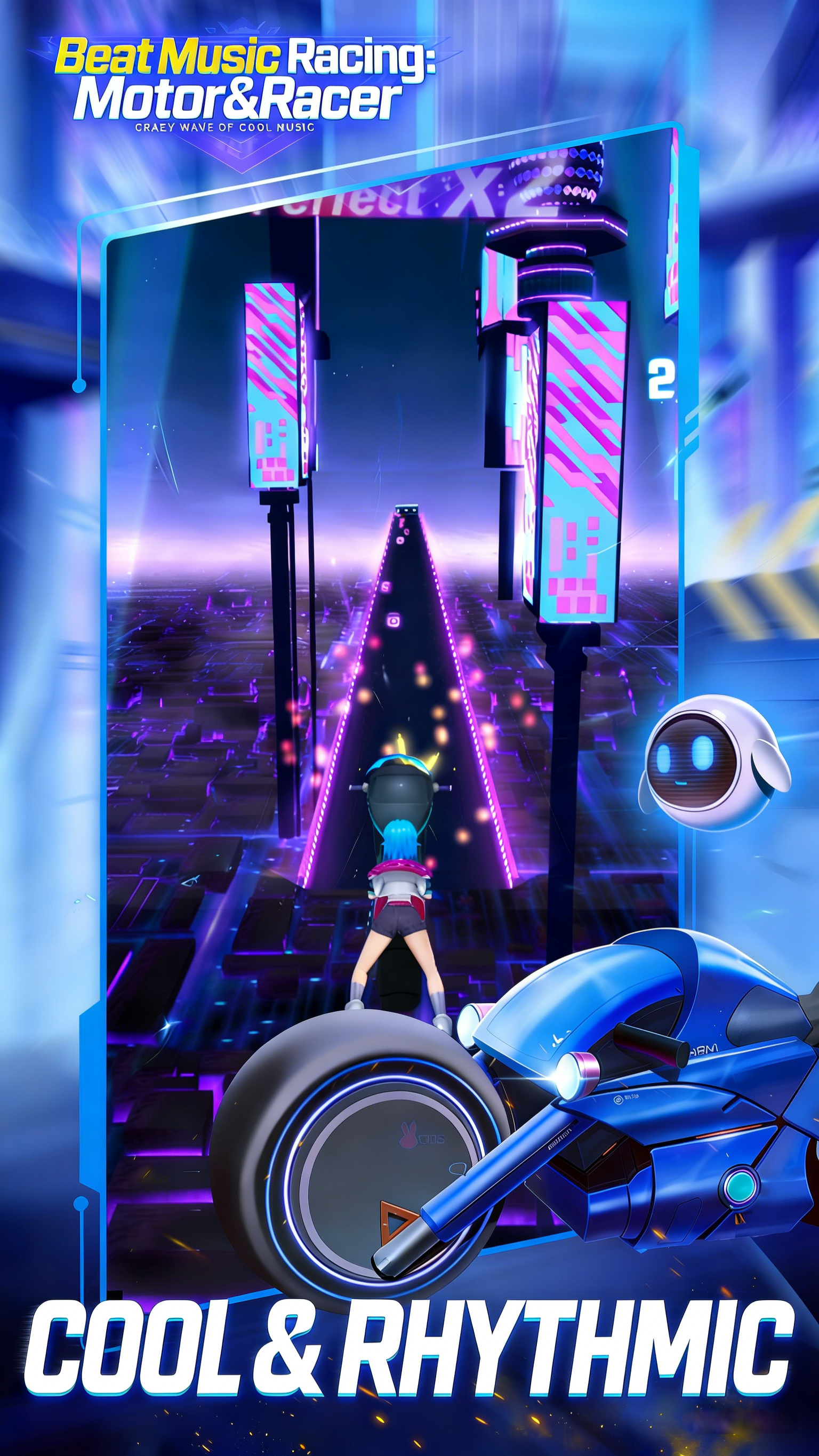 اسکرین شات 3 بازی Beat Music Racing: Motor&Racer