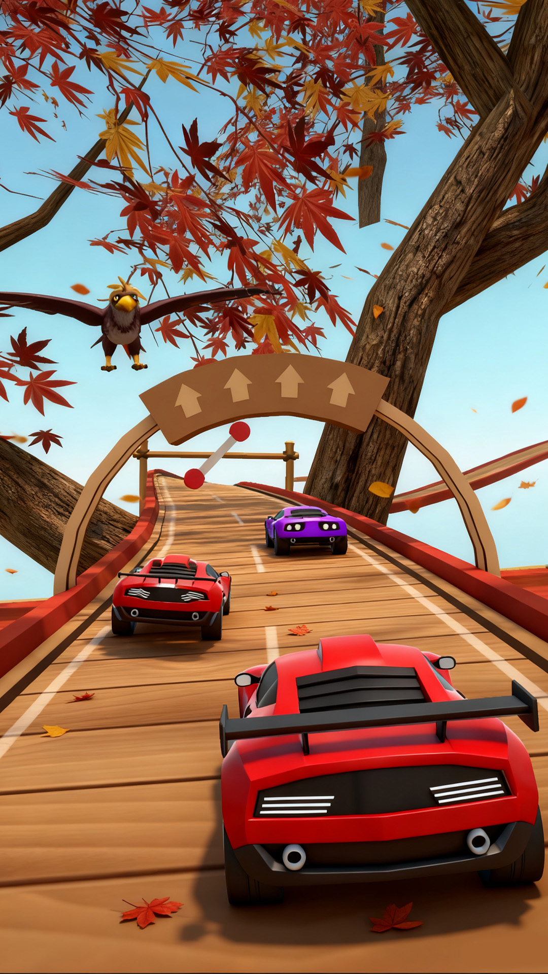 اسکرین شات 3 بازی Speed Run Racer: 3D Car Rush