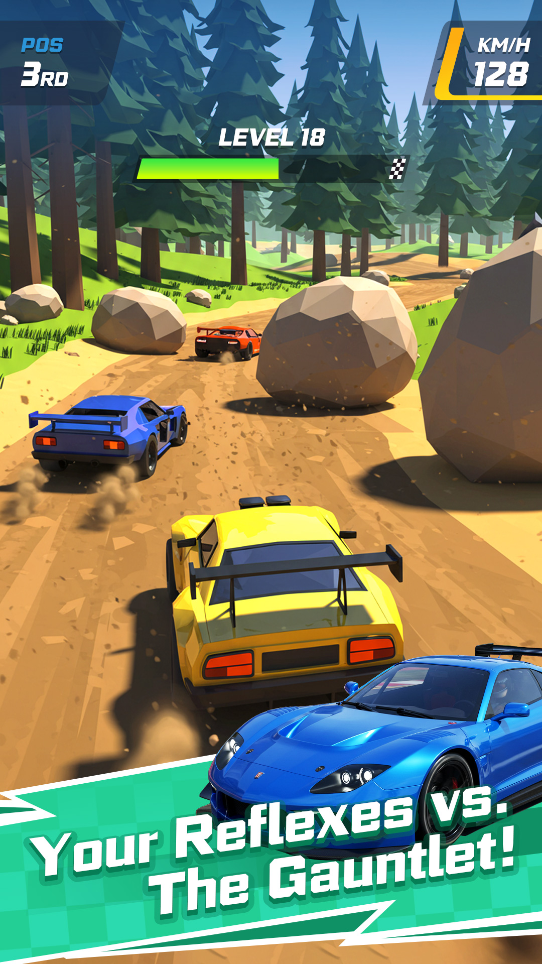 اسکرین شات 4 بازی Race Master:Car Games 3D