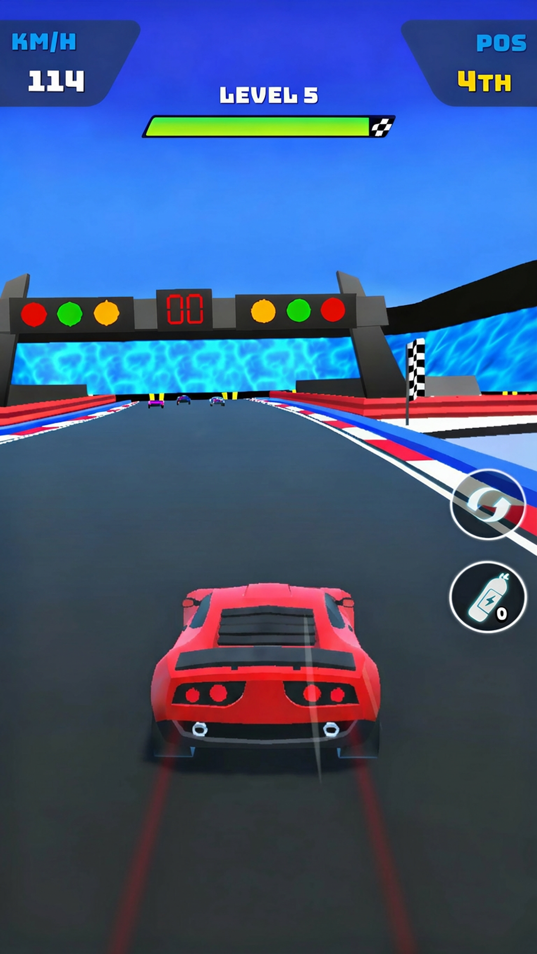 اسکرین شات 1 بازی Speed Run Racer: 3D Car Rush