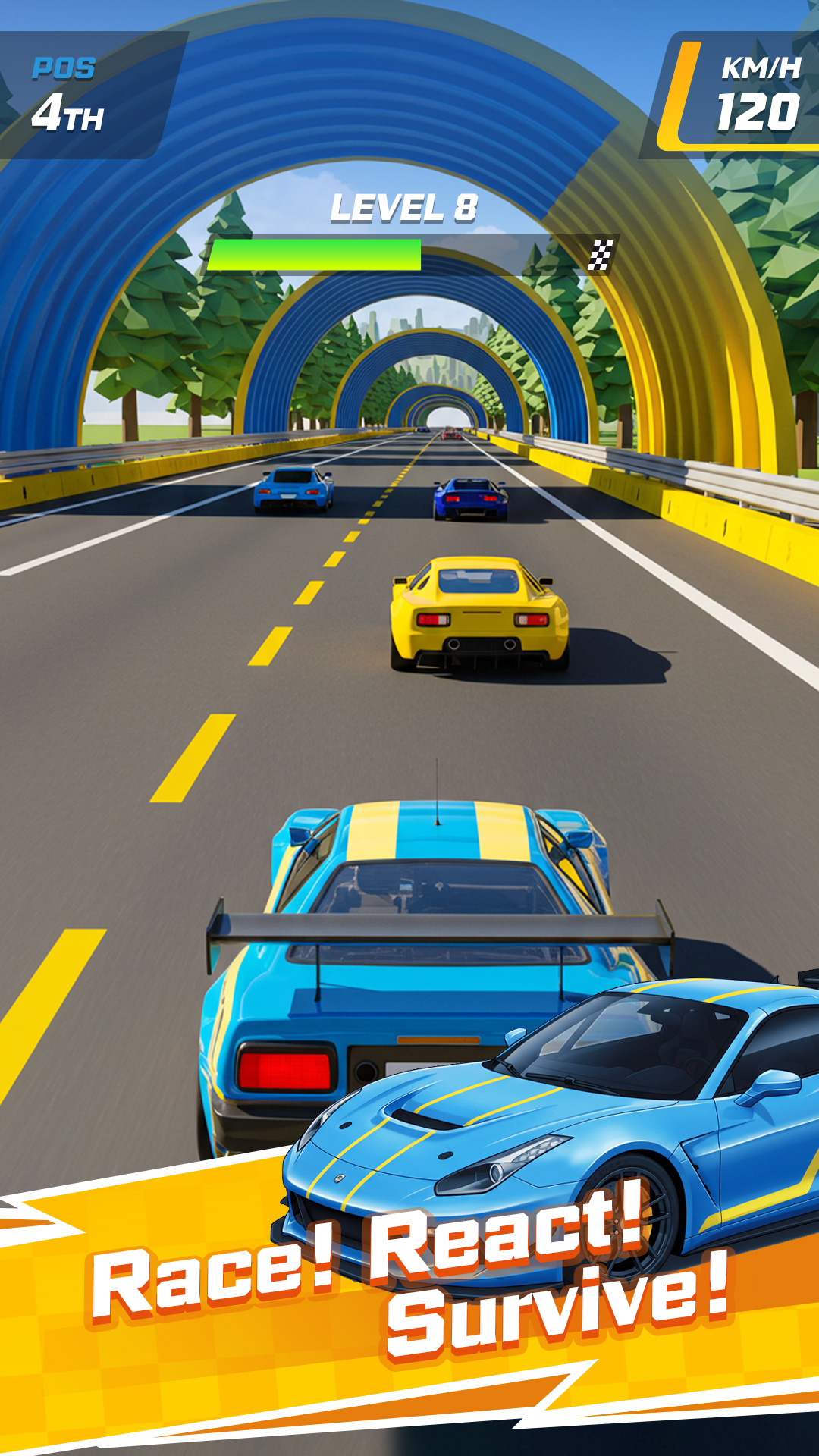 اسکرین شات 5 بازی Race Master:Car Games 3D