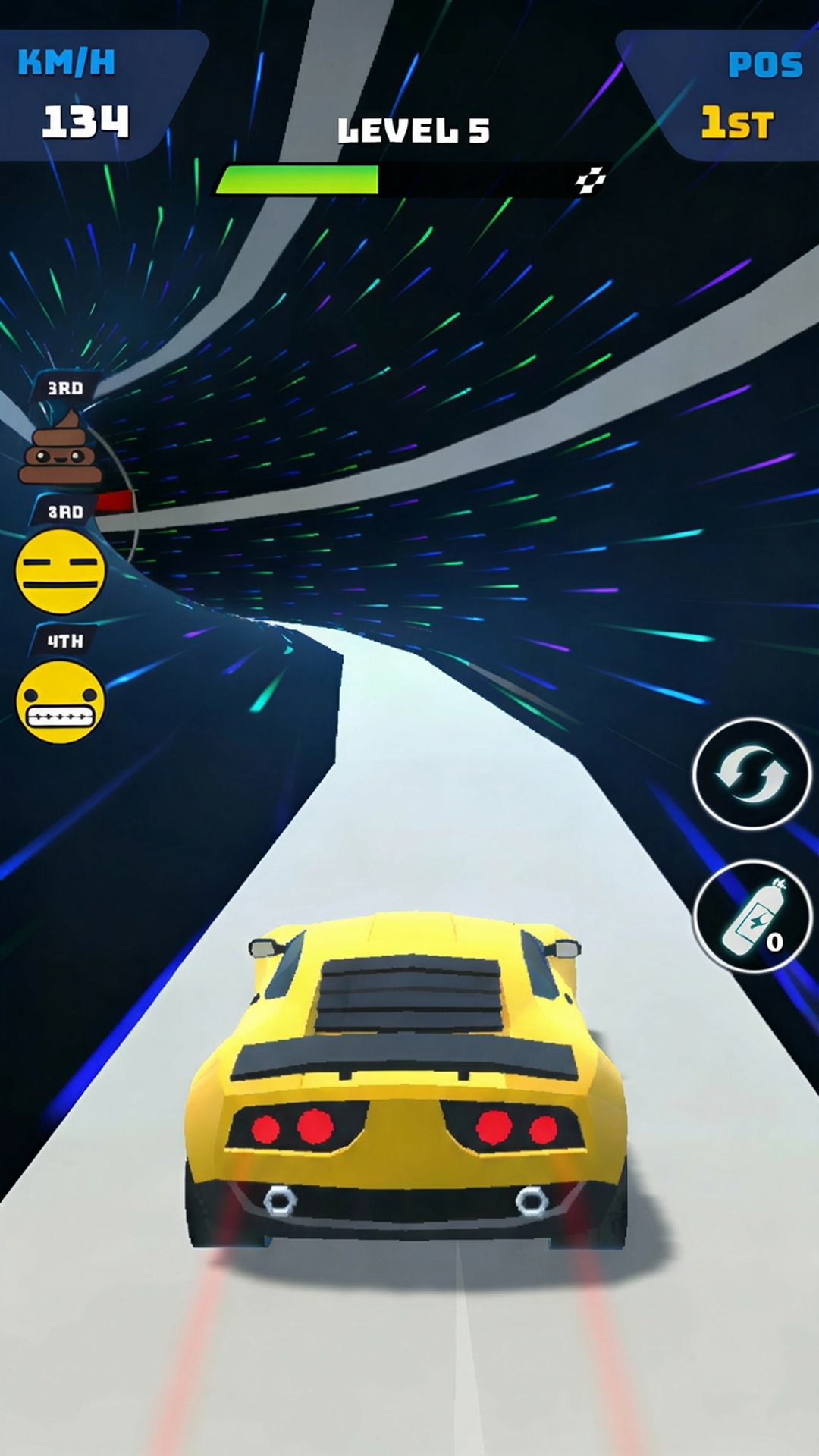 اسکرین شات 3 بازی Speed Run Racer: 3D Car Rush