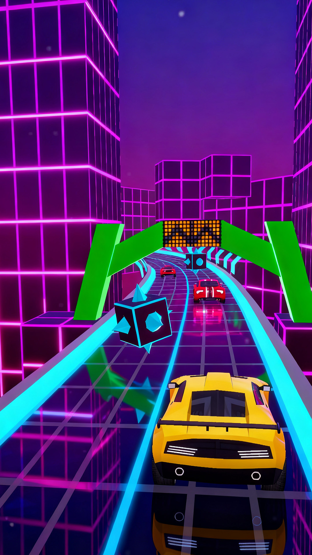 اسکرین شات 2 بازی Speed Run Racer: 3D Car Rush