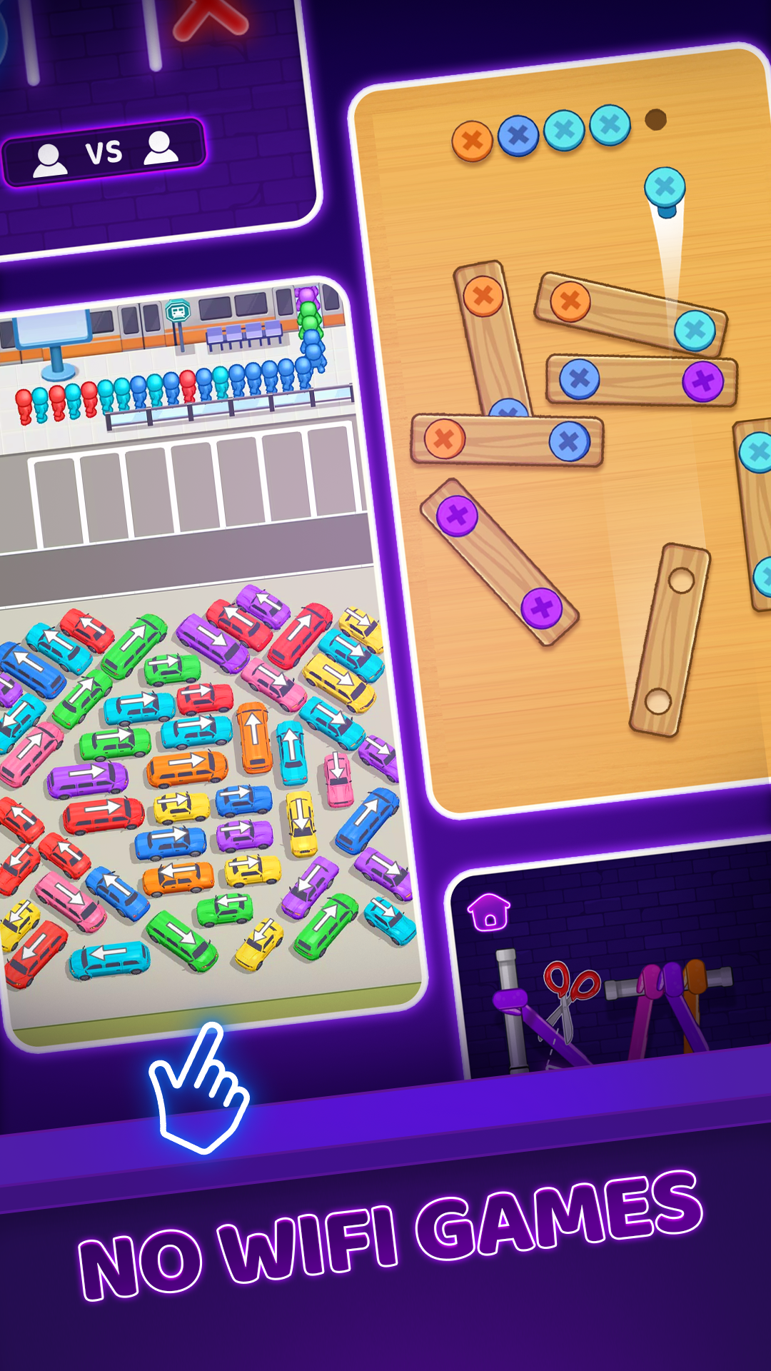 اسکرین شات 4 بازی Tic Tac Toe-No Wifi Games