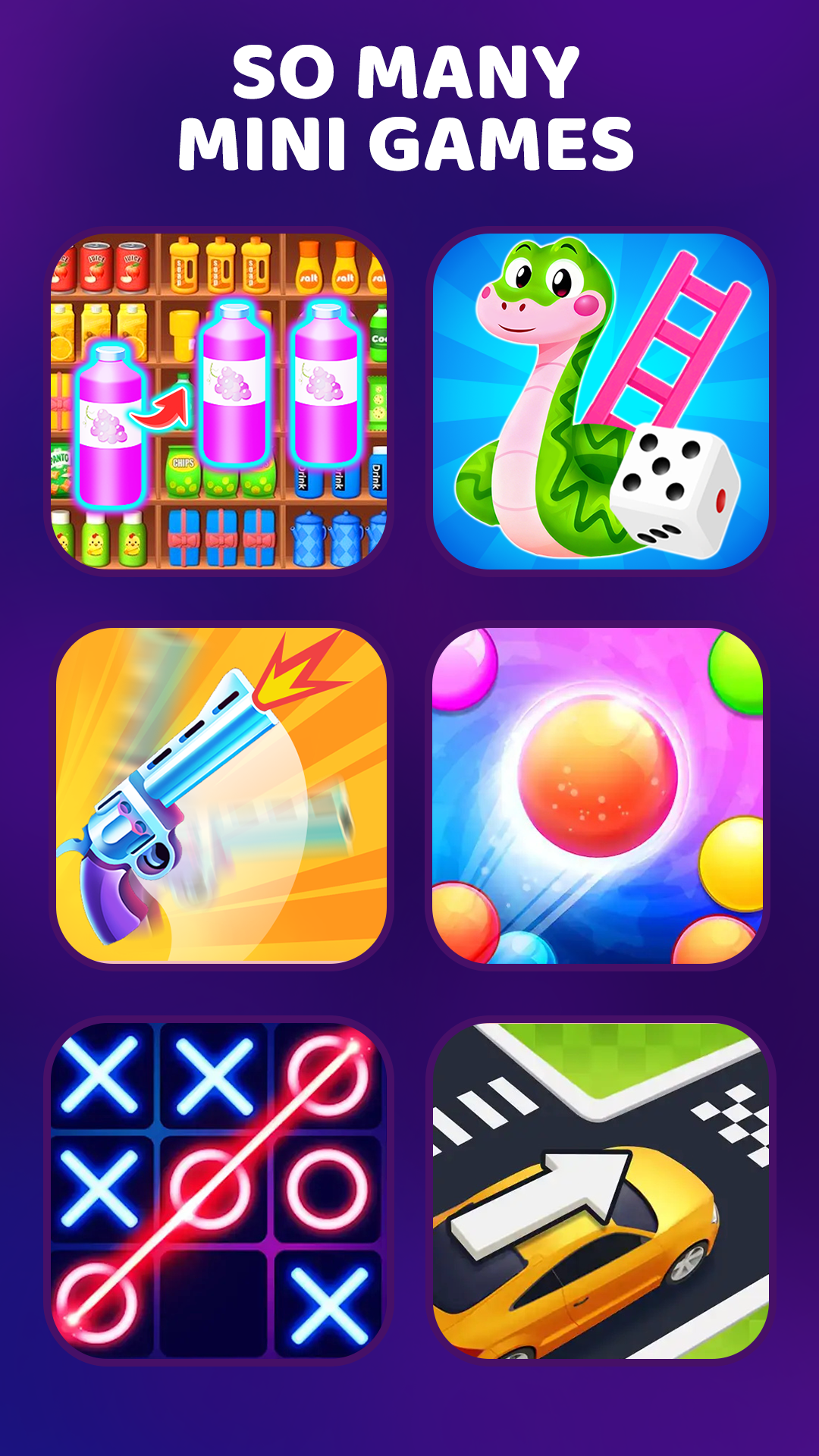 اسکرین شات 1 بازی Antistress Games Offline