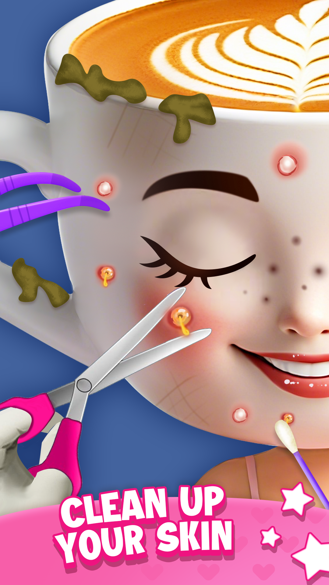 اسکرین شات 2 بازی Fashion Makeup: Salon&DressUp