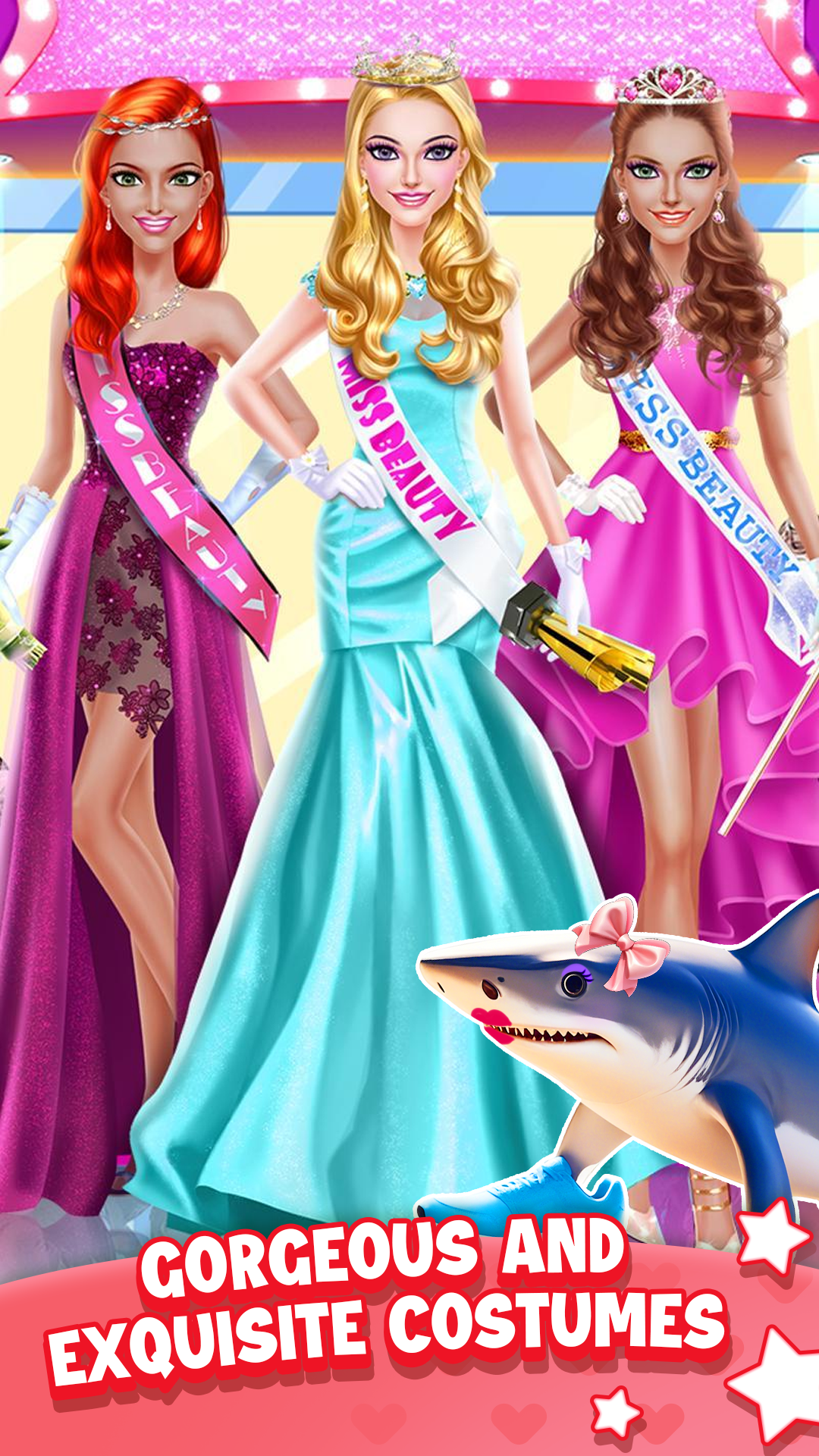 اسکرین شات 6 بازی Fashion Makeup: Salon&DressUp