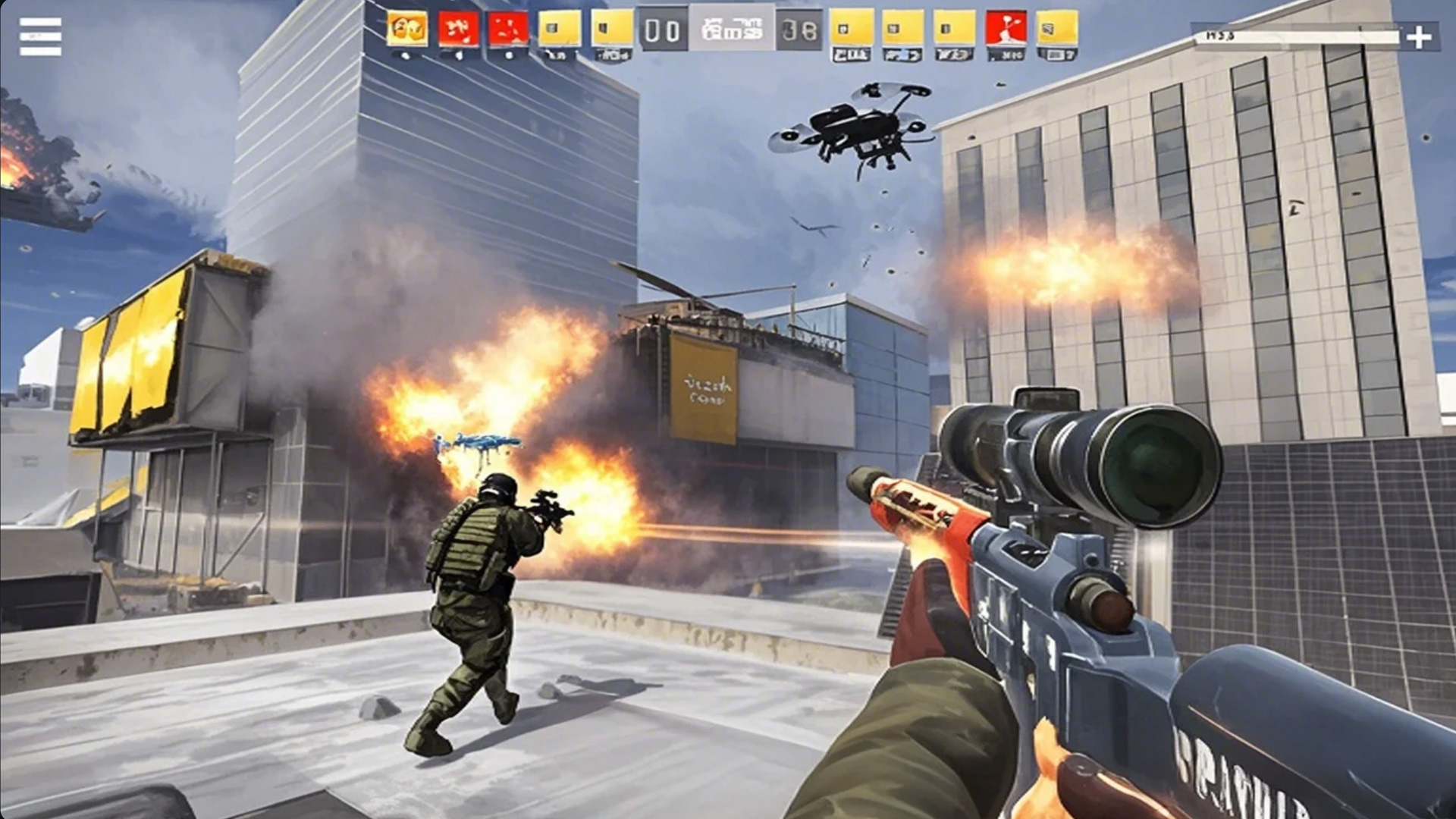اسکرین شات 1 بازی Sniper Elite: Offline Shooting