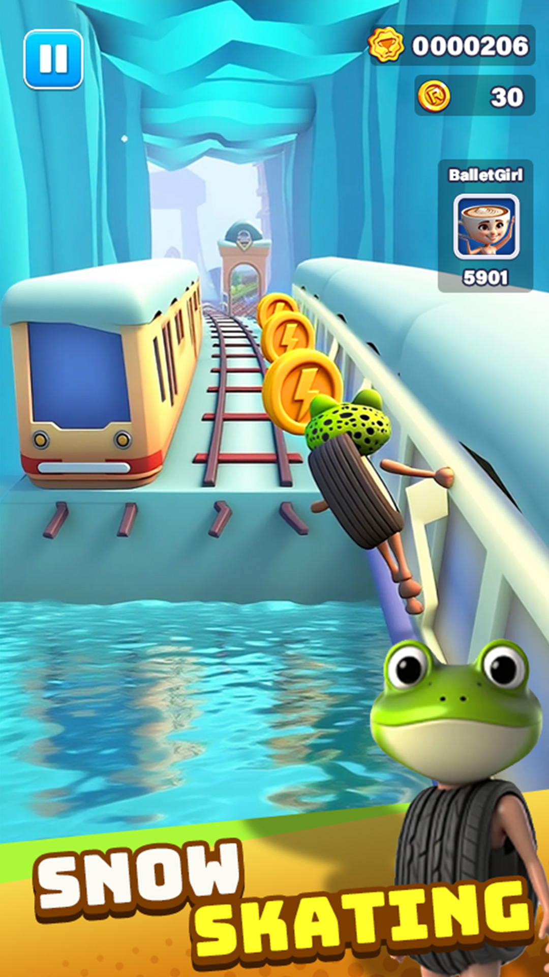 اسکرین شات 5 بازی Subway Runner:Parkour Game