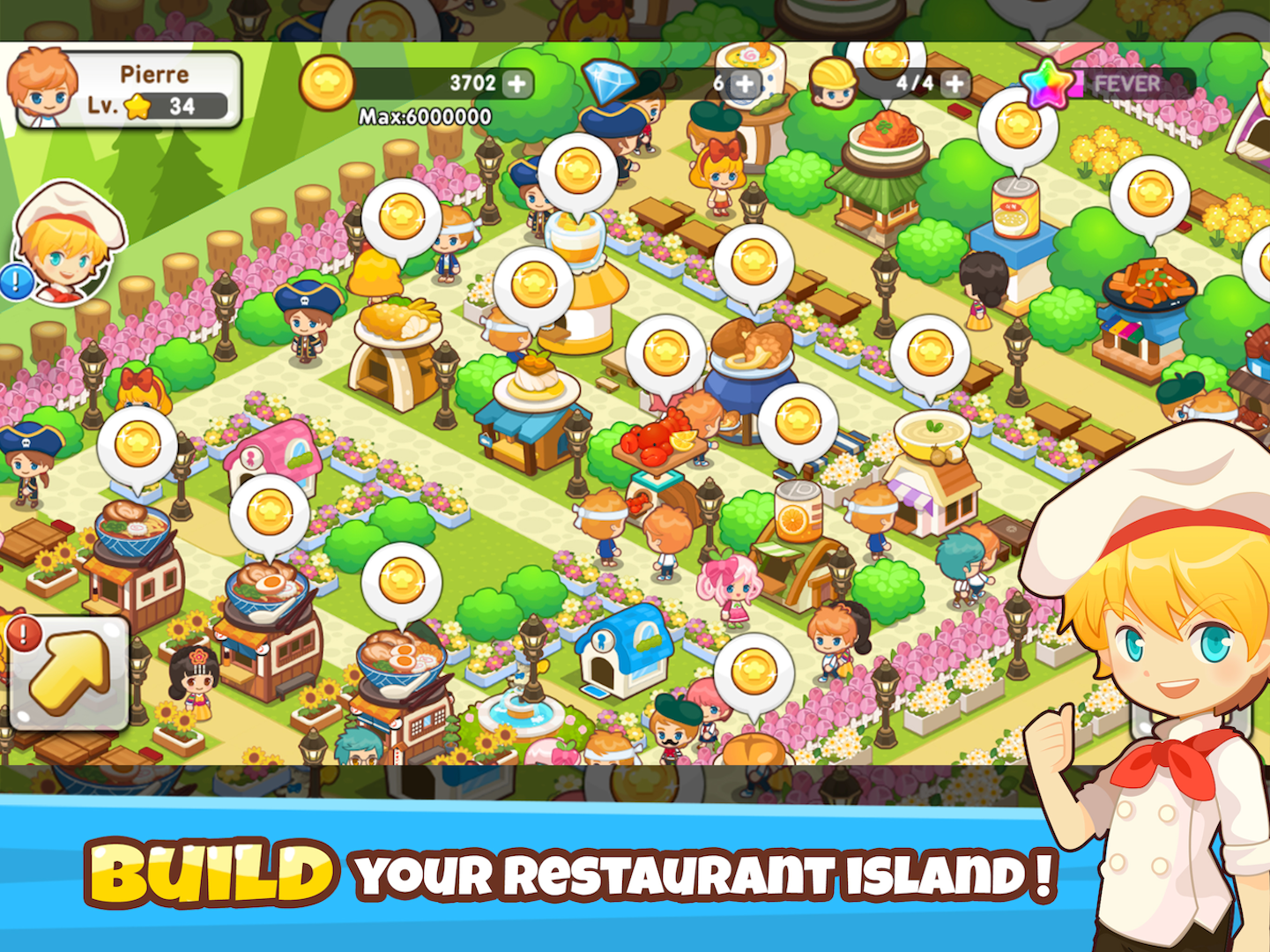 اسکرین شات 1 بازی Restaurant Paradise