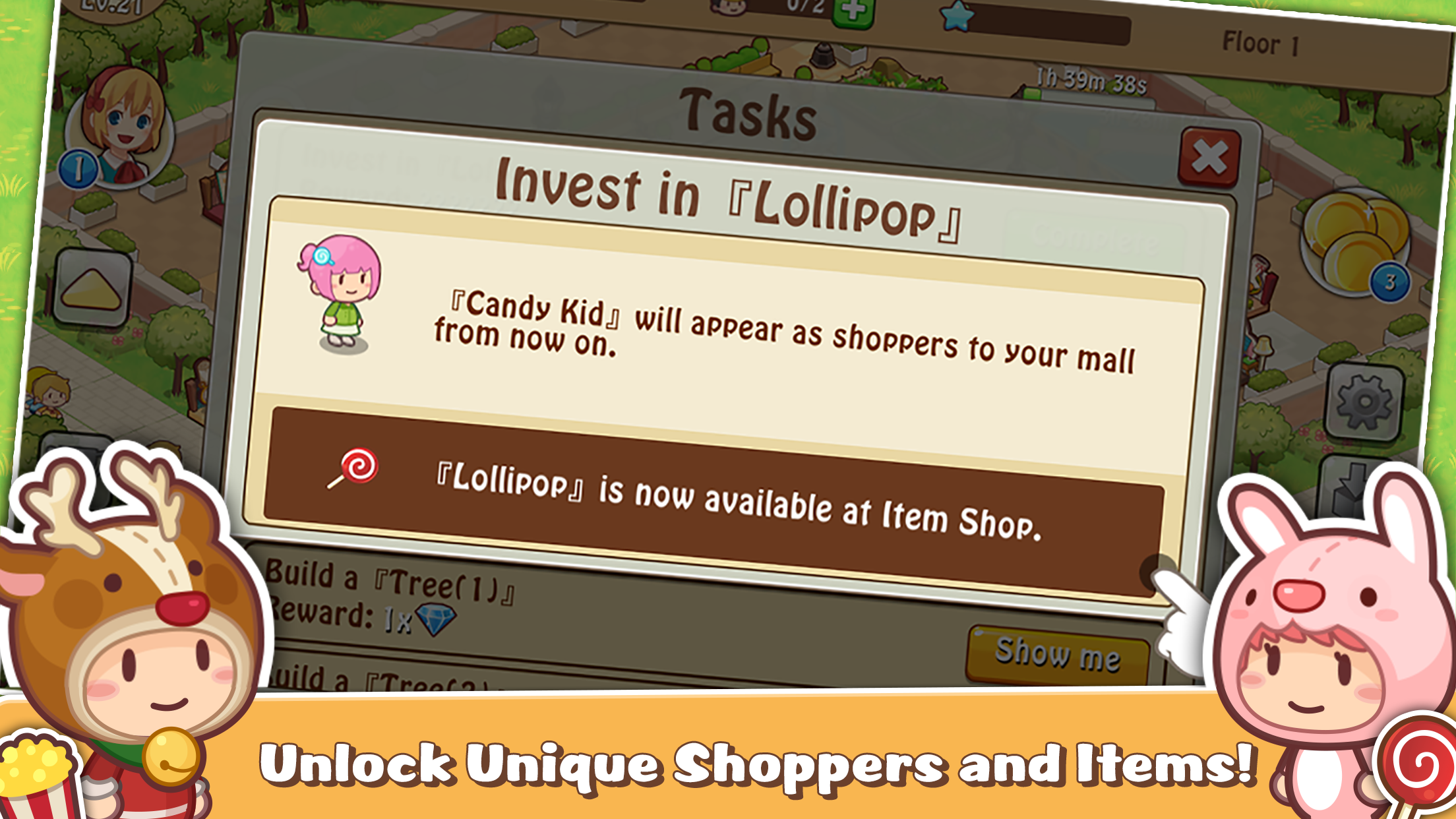 اسکرین شات 4 بازی Happy Mall Story: Sim Game