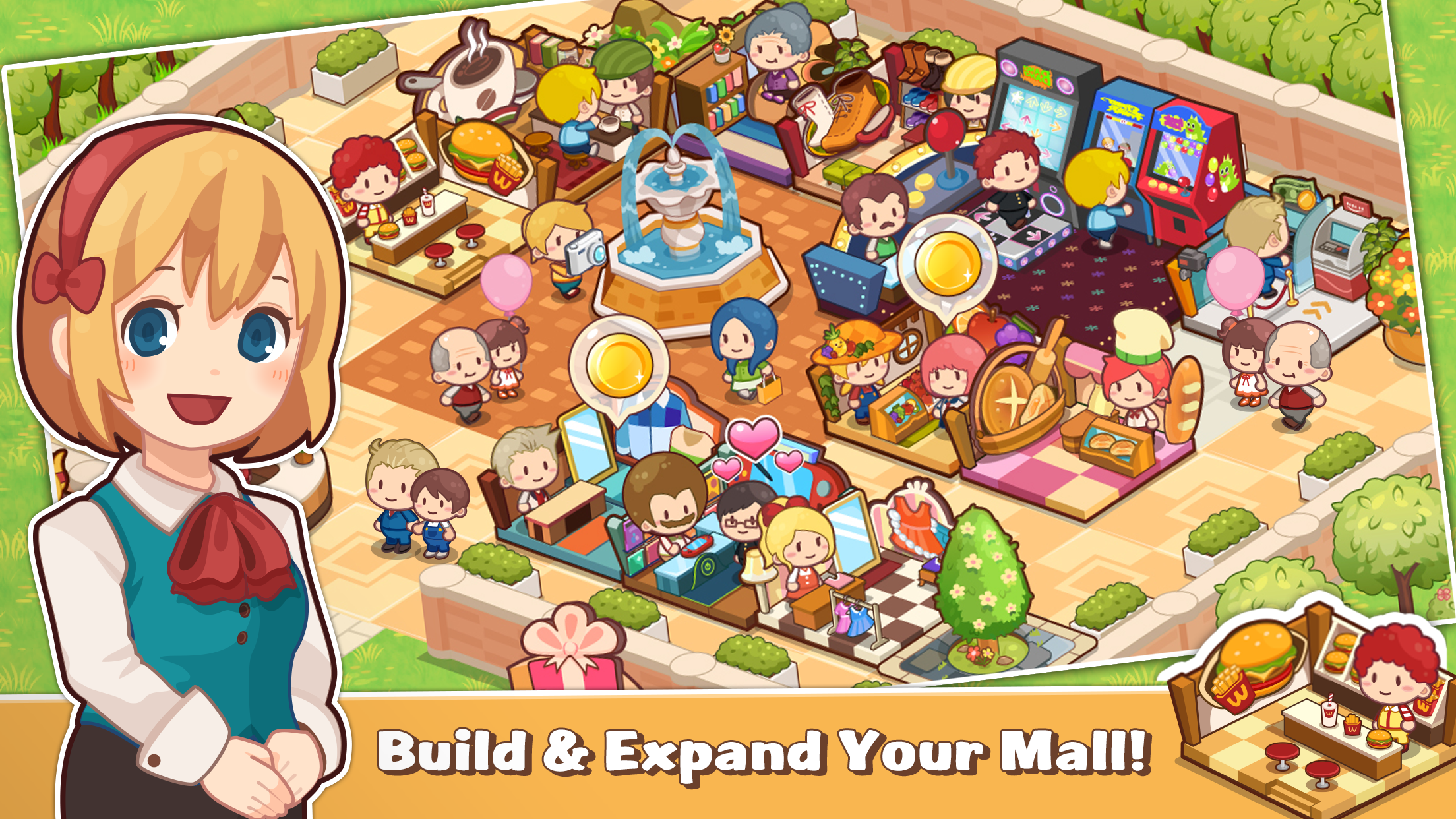 اسکرین شات 1 بازی Happy Mall Story: Sim Game
