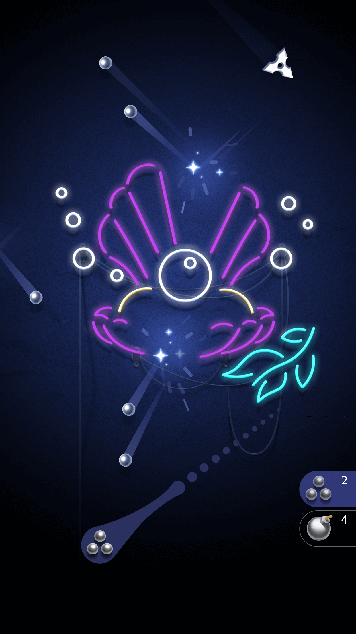 اسکرین شات 4 بازی Hit the Light - Neon Shooter