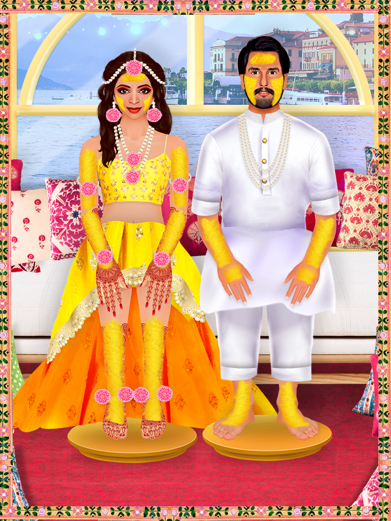 اسکرین شات 6 برنامه Indian Princess Wedding Games