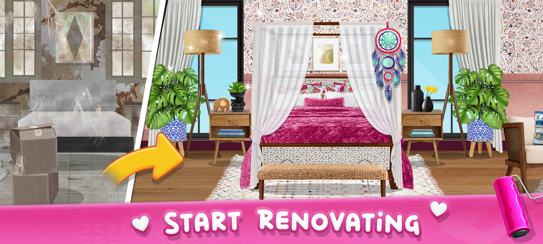 اسکرین شات 2 بازی Home Makeover Madness