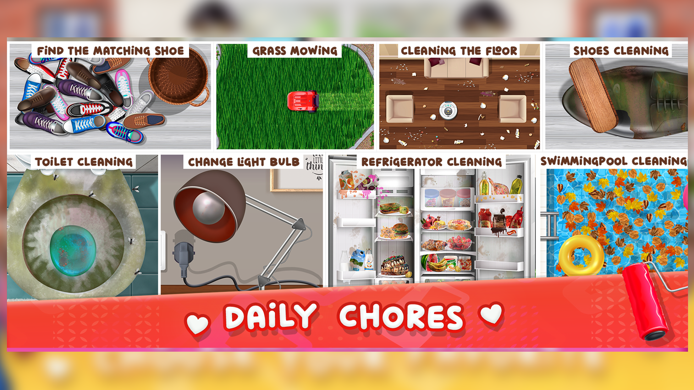 اسکرین شات 5 بازی Home Makeover Madness