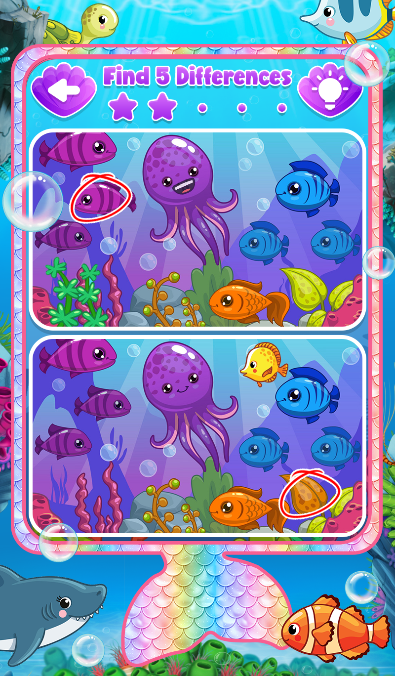 اسکرین شات 6 بازی Princess Mermaid Phone