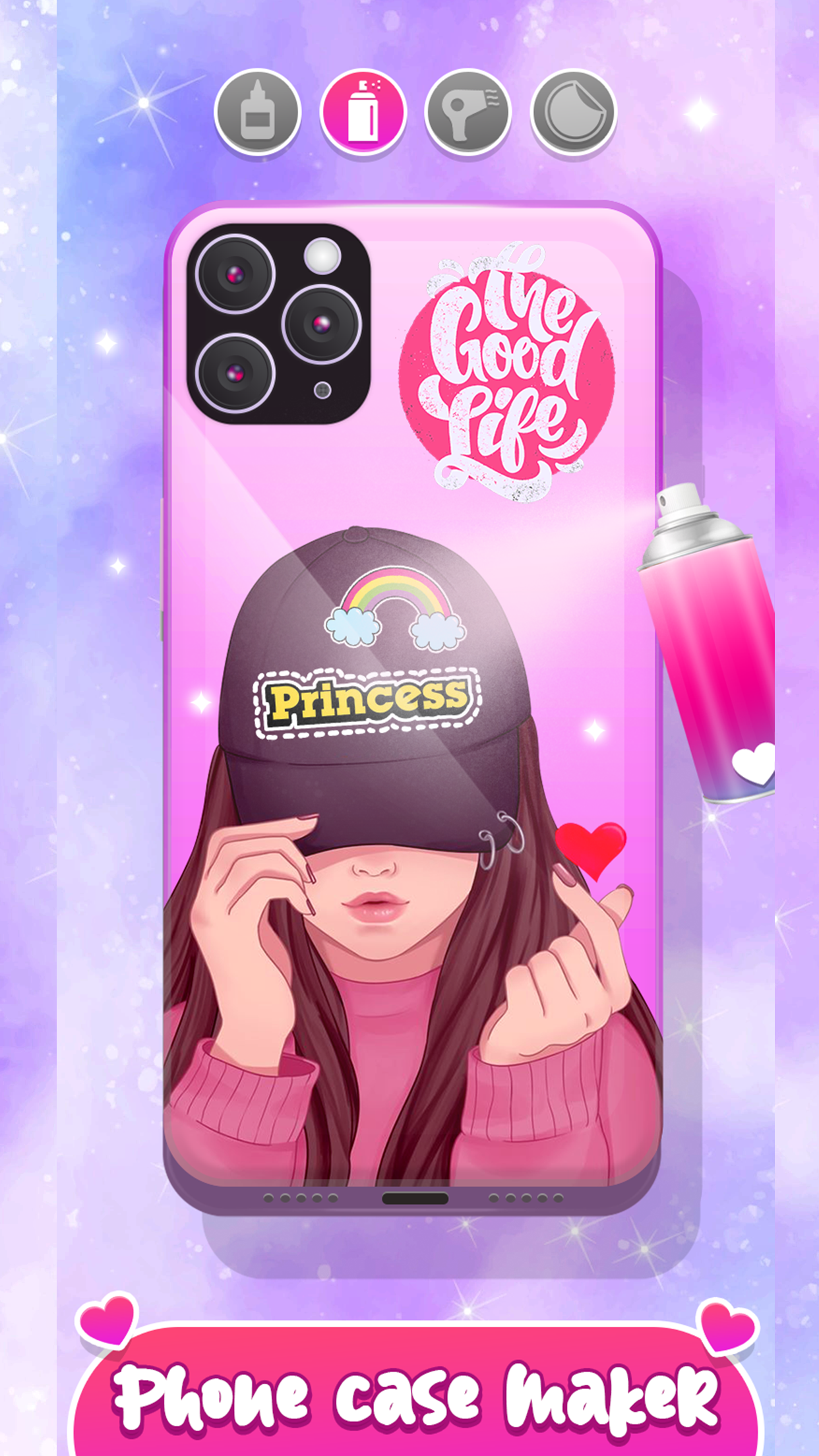 اسکرین شات 4 بازی DIY Mobile Phone Case Makeover