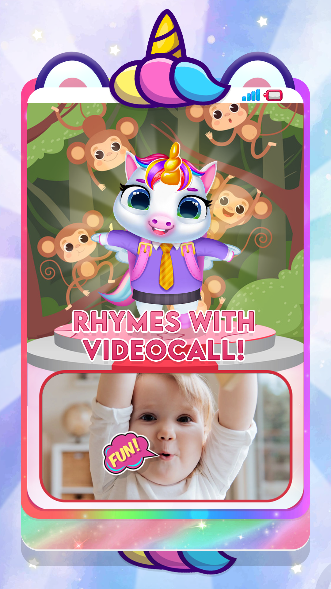 اسکرین شات 5 بازی My Unicorn DayCare Phone