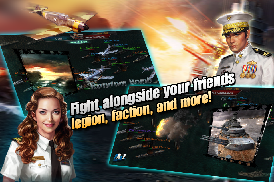 اسکرین شات 2 بازی Age of Ships: battleships war