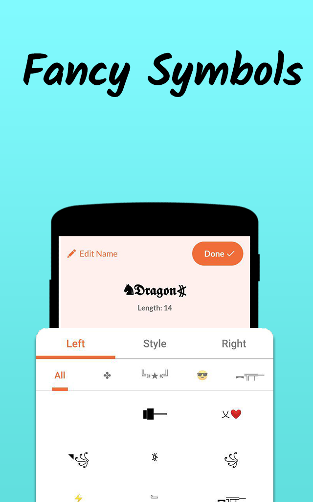 اسکرین شات 3 برنامه Nickname Fire: Nickfinder App
