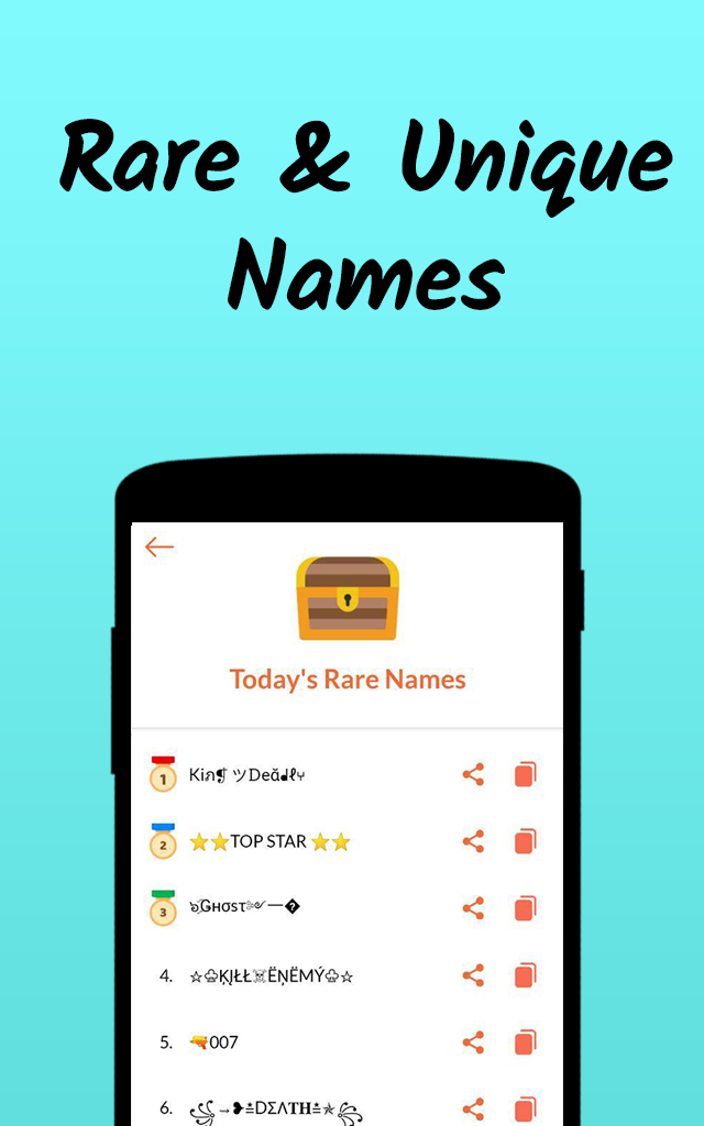 اسکرین شات برنامه Nickname Fire: Nickfinder App 7