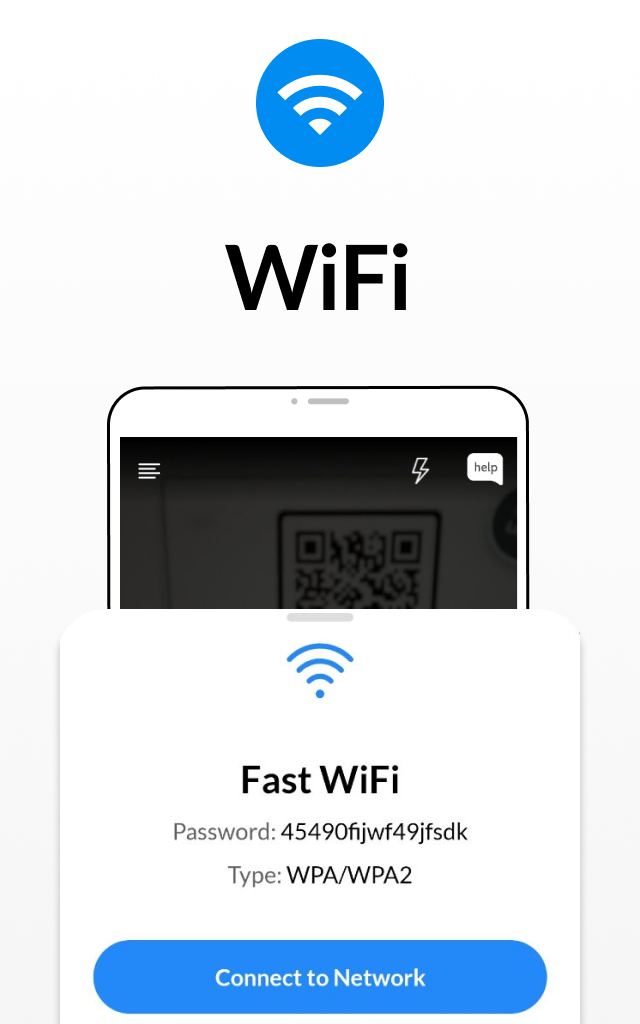 اسکرین شات برنامه WiFi Scan QR Code Scanner 2