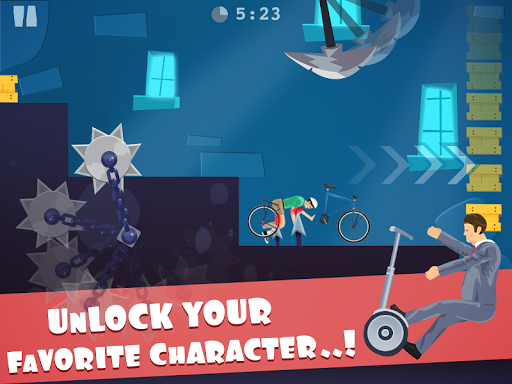 اسکرین شات 2 بازی happy ride wheels game