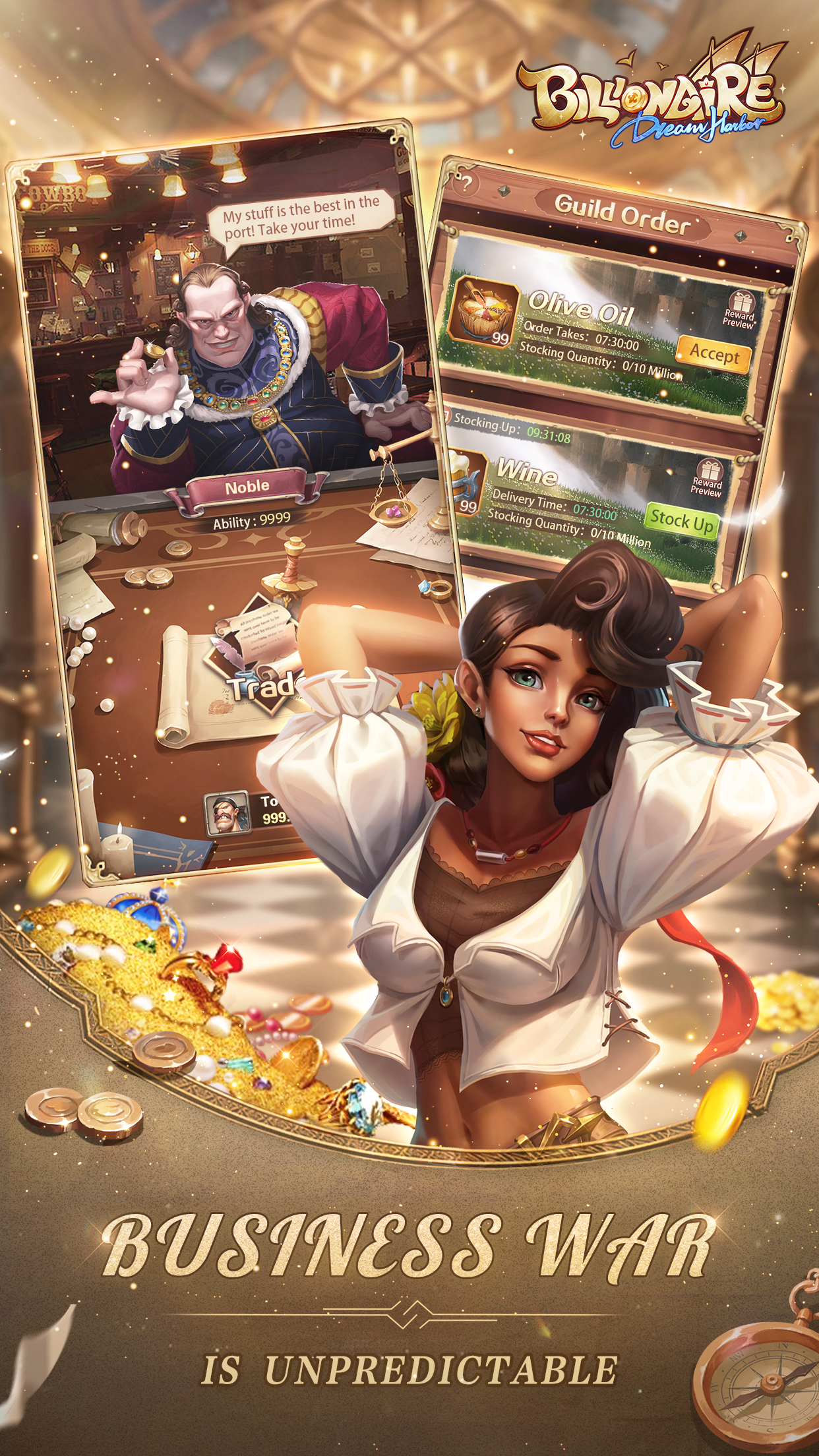 اسکرین شات 3 بازی Be A Billionaire: Dream Harbor