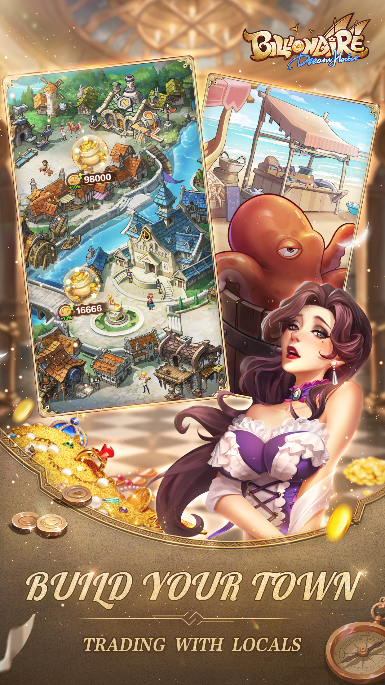اسکرین شات 2 بازی Be A Billionaire: Dream Harbor