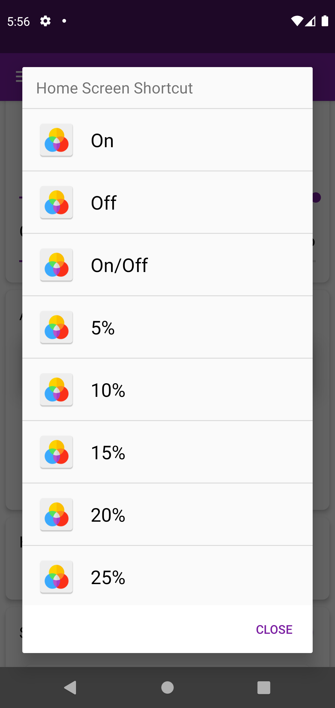 اسکرین شات 5 برنامه Screen Color Filter Lite