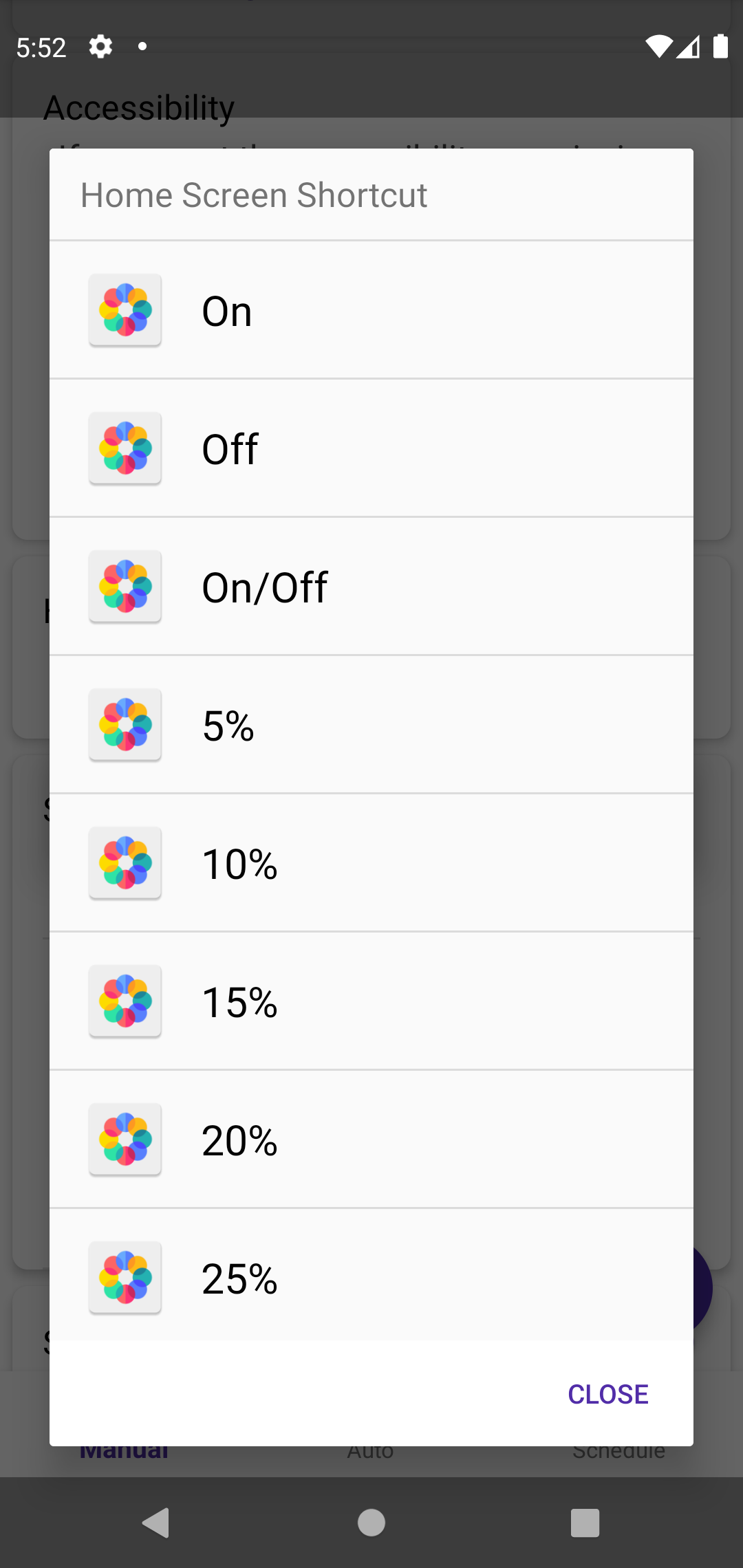 اسکرین شات 7 برنامه Screen Color Filter